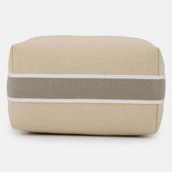 Pre Owned Hermes Bride A Brac Beige Canvas Size PM