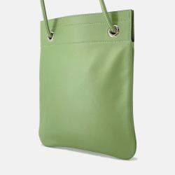 Pre Owned Hermes Aline Vert Cricket Swift Leather Size Mini