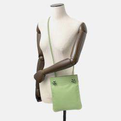 Pre Owned Hermes Aline Vert Cricket Swift Leather Size Mini