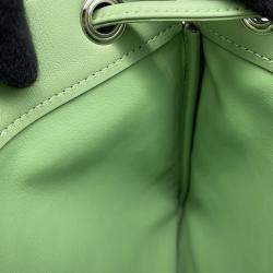 Pre Owned Hermes Aline Vert Cricket Swift Leather Size Mini