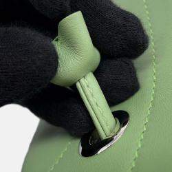 Pre Owned Hermes Aline Vert Cricket Swift Leather Size Mini