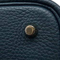 Pre Owned Hermes Picotin Lock Vert Cypress Taurillon Clemence Size MM