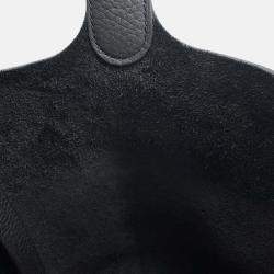 Pre Owned Hermes Picotin Lock Black Taurillon Clemence Size MM