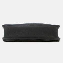 Pre Owned Hermes Evelyne3 Black Taurillon Clemence PM