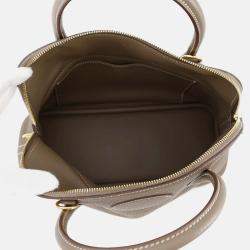 Pre Owned Hermes Bolide Etoupe Taurillon Clemence Size 31