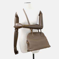 Pre Owned Hermes Bolide Etoupe Taurillon Clemence Size 31