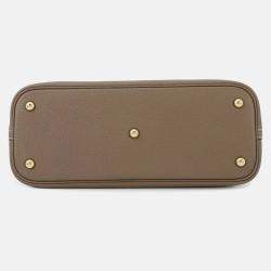 Pre Owned Hermes Bolide Etoupe Taurillon Clemence Size 31
