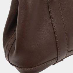 Pre Owned Hermes Havane Swift Garden Twilly TTPM Tote Handbag