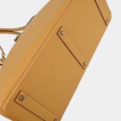Pre Owned Hermes Natural Sable Taurillon Clemence Birkin 45 Handbag