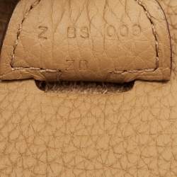 Pre Owned Hermes Biscuit Taurillon Clemence Leather Evelyne III 29 Bag