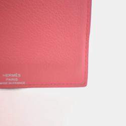 Pre Owned Hermes Ambre Epsom Les Petits Chevaux Card Holder