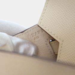 Pre Owned Hermes Sellier Birkin 25 Nata Epsom Bag