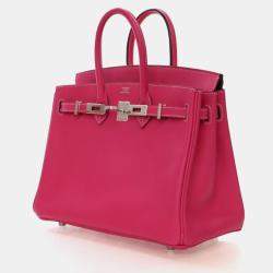 Pre Owned Hermes  Birkin 25 Rose Tyrien Epsom Candy Bag 