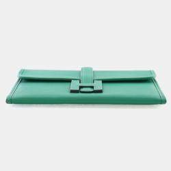 Pre Owned Hermes Bamboo Green Swift Jige 20