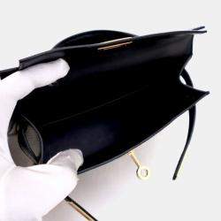 Pre Owned Hermes Noir Epsom Mini Kelly 20
