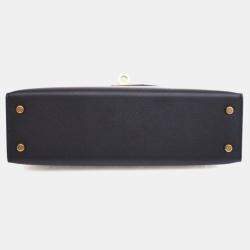 Pre Owned Hermes Noir Epsom Mini Kelly 20