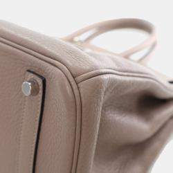 Pre Owned Hermes Gris Touterelle Togo Birkin 35