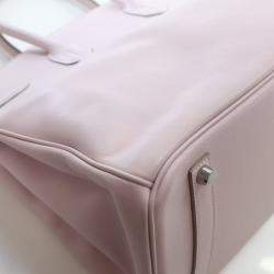Pre Owned Hermes Rose Dragee Swift Birkin 35