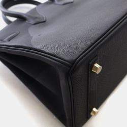 Pre Owned Hermes Noir Togo Birkin 25
