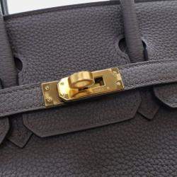 Pre Owned Hermes Etain Togo Birkin 25
