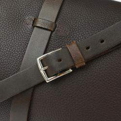 Pre Owned Hermes Cacao Fjord Etriviere Shoulder Bag