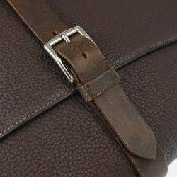 Pre Owned Hermes Cacao Fjord Etriviere Shoulder Bag