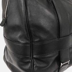 Pre Owned Hermes Black Sikkim Arion 50 Travel Bag