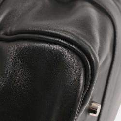 Pre Owned Hermes Black Sikkim Arion 50 Travel Bag