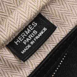Pre Owned Hermes Black Sikkim Arion 50 Travel Bag