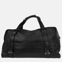 Pre Owned Hermes Black Sikkim Arion 50 Travel Bag