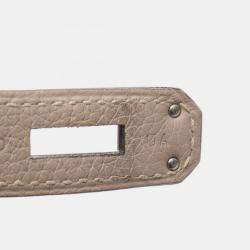 Pre Owned Hermes Birkin 30 Trench Togo Leather Tote Bag