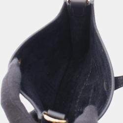 Pre Owned حقيبة هيرمس إيفلين جلد كليمنس كابان بحري عاتق