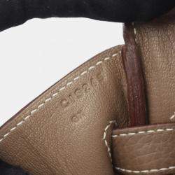 Pre Owned Hermes Birkin 30 Etoupe Grey Togo Leather Tote Bag