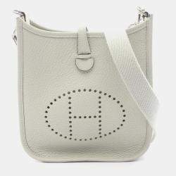 Pre Owned حقيبة هيرمس إيفلين 16 جلد توريلون كليمونس فيرت فيز كروس بودي