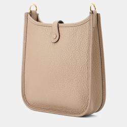 Pre Owned Hermes Evelyne Amazon Long Beige Marfa Taurillon Clemence TPM