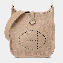 Pre Owned Hermes Evelyne Amazon Long Beige Marfa Taurillon Clemence TPM