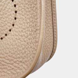 Pre Owned Hermes Evelyne Amazon Long Beige Marfa Taurillon Clemence TPM