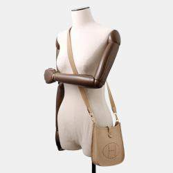 Pre Owned Hermes Evelyne Amazon Long Beige Marfa Taurillon Clemence TPM