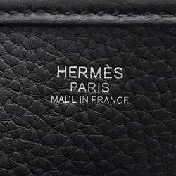 Pre Owned Hermes Evelyne3 Black Taurillon Clemence PM