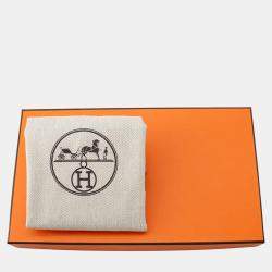 Pre Owned Hermes Pochette kelly Blue Tie Swift Leather