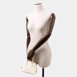 Pre Owned Hermes Bolide 1923 Nata Chevre Myzore Goatskin Mini
