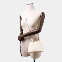 Pre Owned Hermes Bolide 1923 Nata Chevre Myzore Goatskin Mini