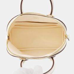 Pre Owned Hermes Bolide 1923 Nata Chevre Myzore Goatskin Mini