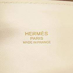 Pre Owned Hermes Bolide 1923 Nata Chevre Myzore Goatskin Mini