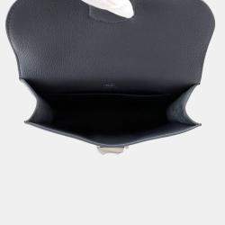 Pre Owned Hermes Sac A Depeches 21 Ardoise Togo Leather Bag