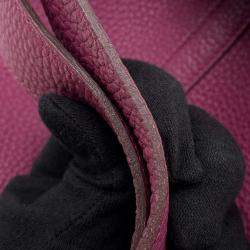Pre Owned Hermes Picotin Lock 26 Rose Purple Taurillon Clemence Tote