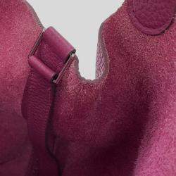 Pre Owned Hermes Picotin Lock 26 Rose Purple Taurillon Clemence Tote