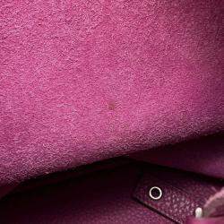 Pre Owned Hermes Picotin Lock 26 Rose Purple Taurillon Clemence Tote