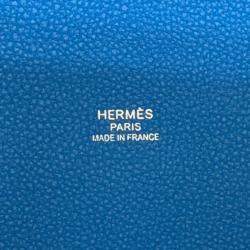 Pre Owned Hermes Pur Sangle Multicolor Taurillon Clemence Sangle Woolie