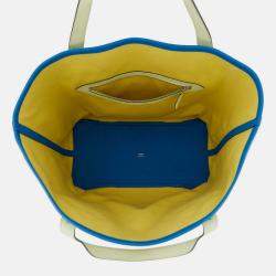 Pre Owned Hermes Pur Sangle Multicolor Taurillon Clemence Sangle Woolie